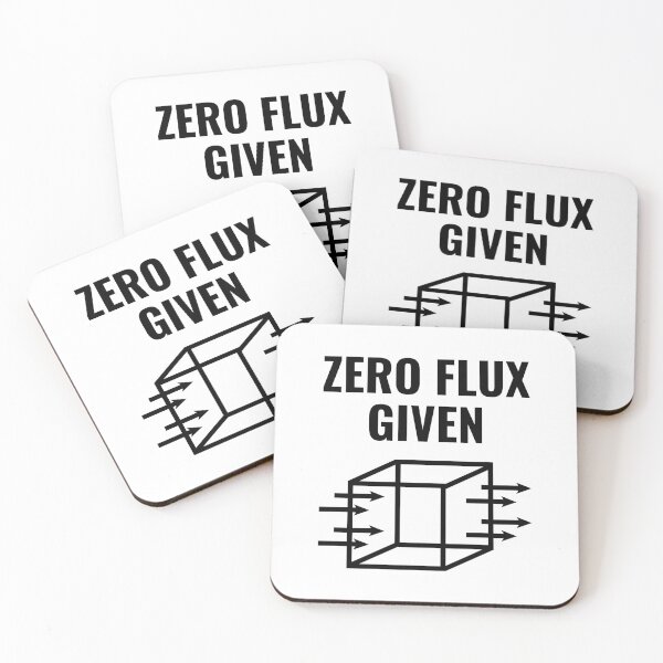 Item preview, Zero Flux Given Funny Physics Joke designed and sold by EstelleStar.