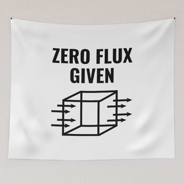 Item preview, Zero Flux Given Funny Physics Joke designed and sold by EstelleStar.