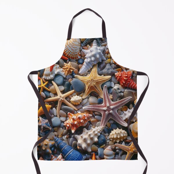 Item preview, Starfish and Sea Shells designed and sold by Myra365Art.