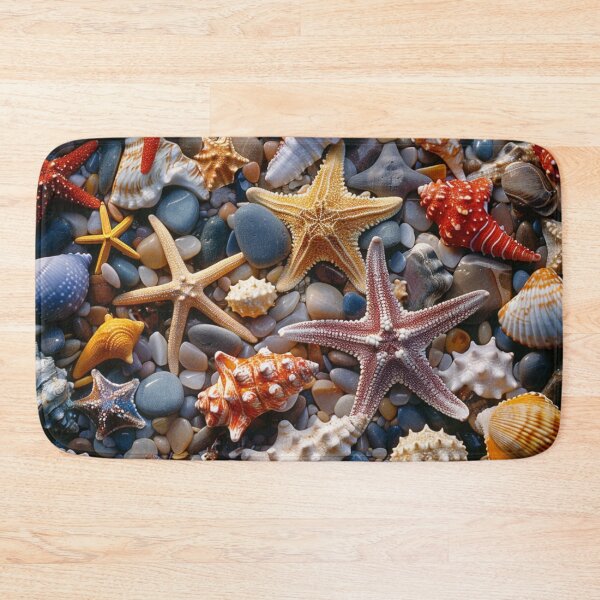 Item preview, Starfish and Sea Shells designed and sold by Myra365Art.