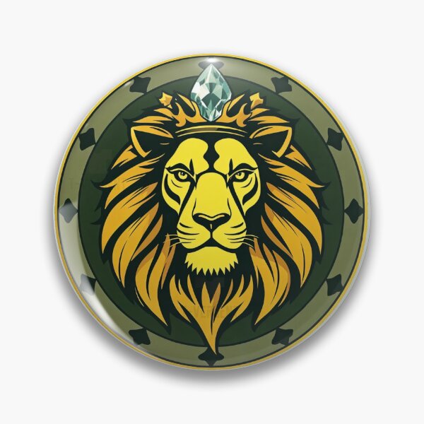 Item preview, Crowned Lion King designed and sold by T-Vergent.