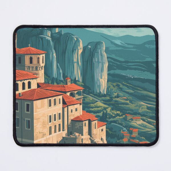 Item preview, Meteora Greece designed and sold by MisfitPrintsUs.