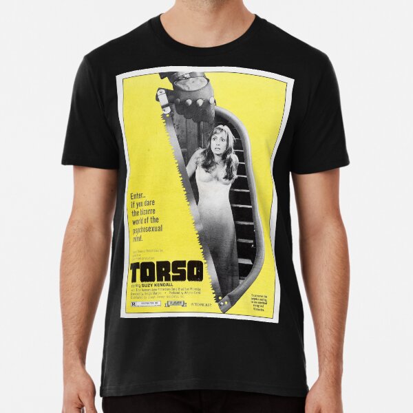 Aperçu de l'œuvre Torso - Affiche du film Giallo italien - Un film de Sergio Martino avec Suzy Kendall créée et vendue par Valagardo Productions.