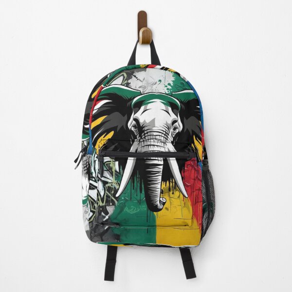 Item preview, Graffiti SA Elephant Art designed and sold by IImagineArtAi.