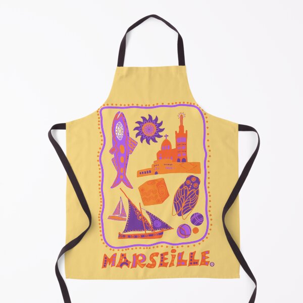 Item preview, Marseille vintage retro - Iconic symbols designed and sold by petiteToulon.