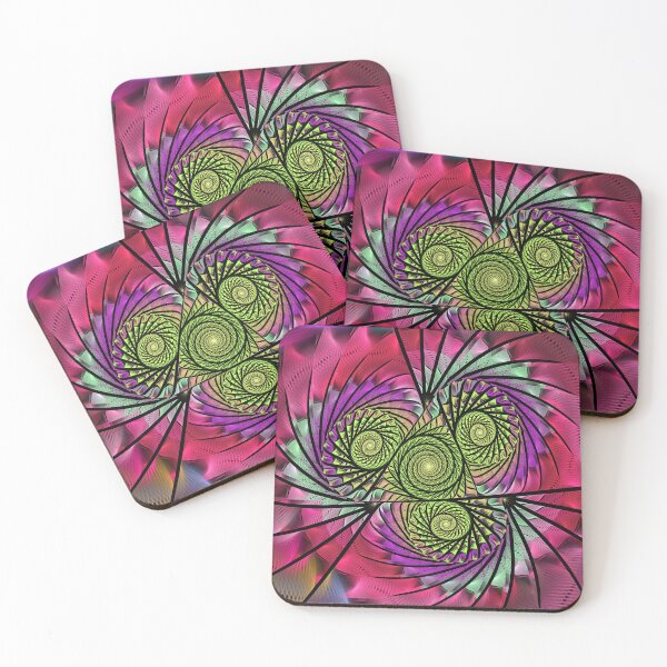 Item preview, Trilateral Vortex: The Fractal Dance of Spiraling Hues designed and sold by bloorose.