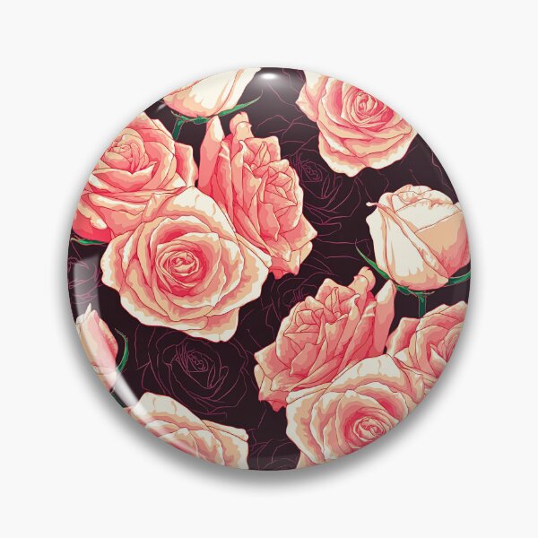 Item preview, Roses pattern,pink designed and sold by cutecrazytshirt.