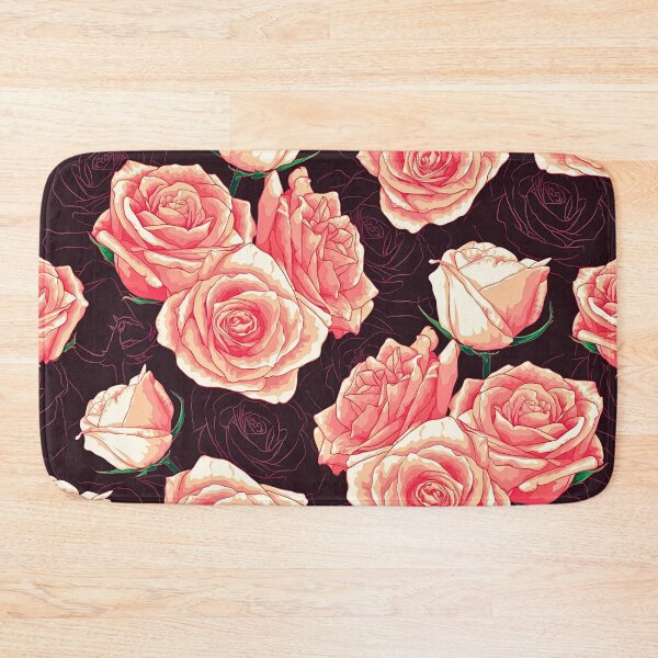 Item preview, Roses pattern,pink designed and sold by cutecrazytshirt.