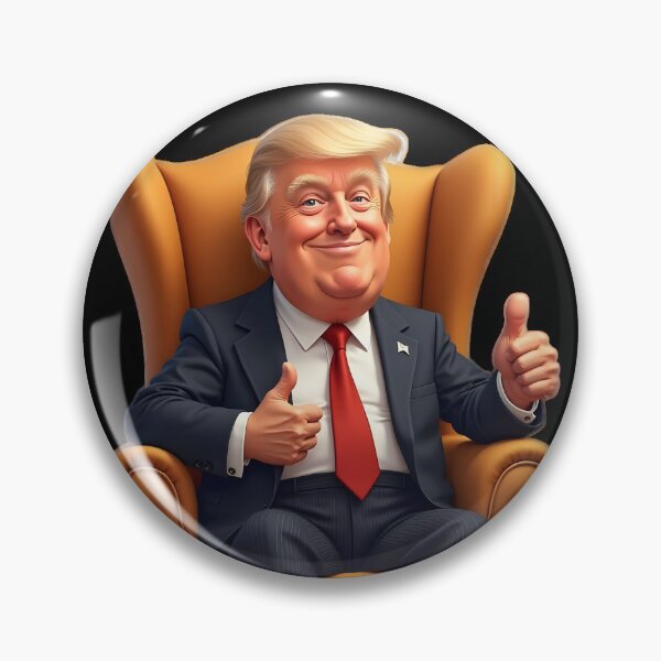 Item preview, 2 Thumbs Up Trump designed and sold by svace.