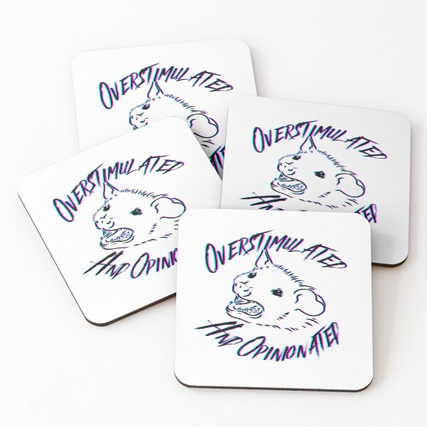 Item preview, Overstimulated  designed and sold by The Artful Finch.