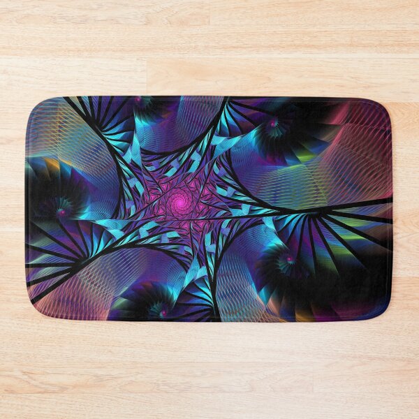 Item preview, Stellar Bloom: The Fractal Galaxy of Spiraling Light designed and sold by bloorose.