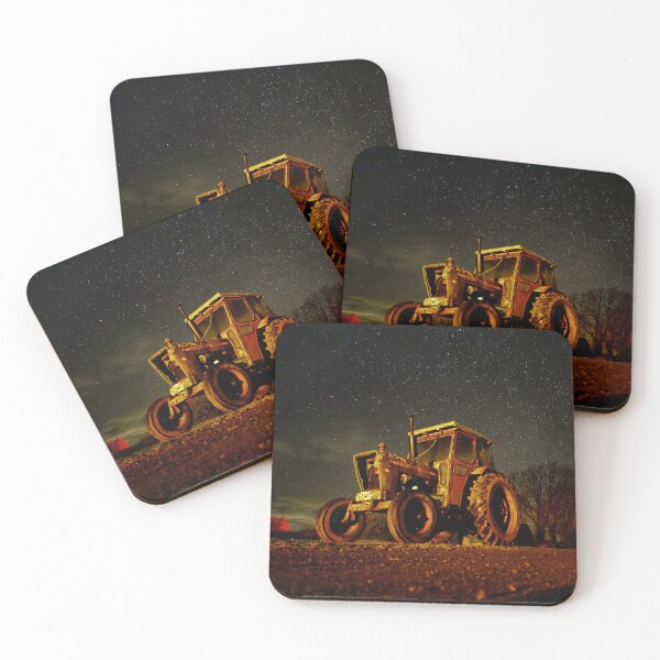 Item preview, Tractor on a starry night designed and sold by AmysShirts.