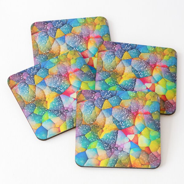 Item preview, "Multicolor Crystal Marble Texture - Abstract Stone Art" designed and sold by digoarpi.