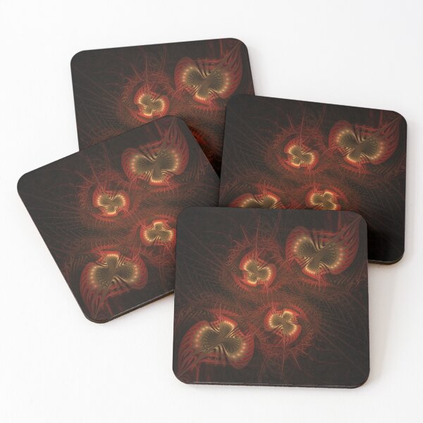 Item preview, Inferno Bloom: The Embered Petals of Fractal Flame designed and sold by bloorose.