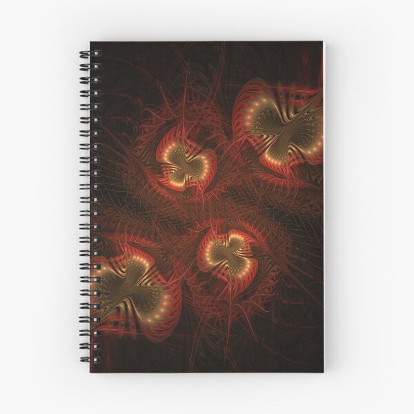 Item preview, Inferno Bloom: The Embered Petals of Fractal Flame designed and sold by bloorose.