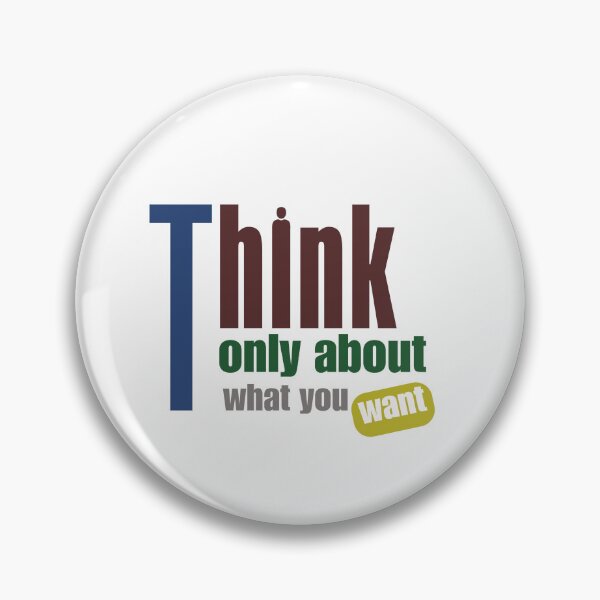 Item preview, Tink only about what you want. designed and sold by talking-pen.