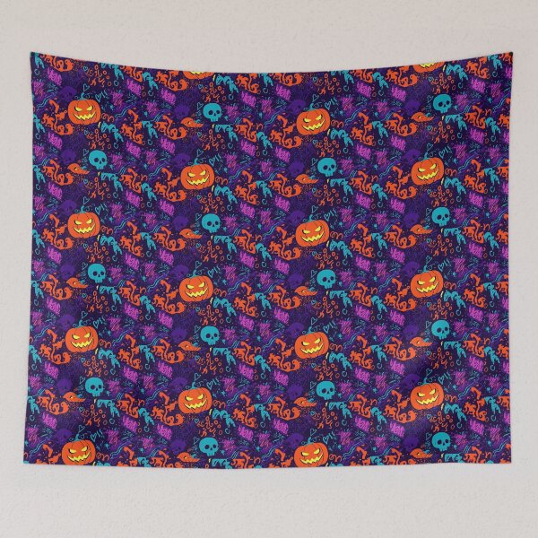 Item preview, Halloween Pattern | Spooky and Festive Design designed and sold by Tw1nsAIArt.