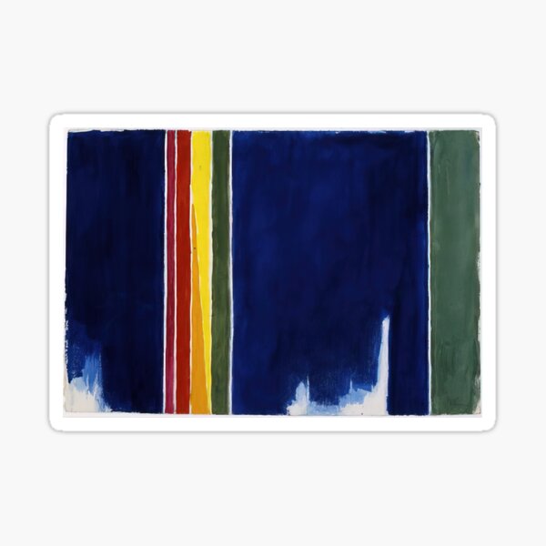 Item preview, Alma Thomas - ATMOSPHERIC EFFECTS I 1970 designed and sold by ArtNest4.