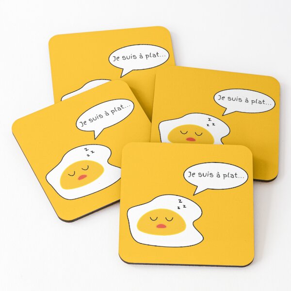 Item preview, French eggshausted fried egg designed and sold by POKPOD.