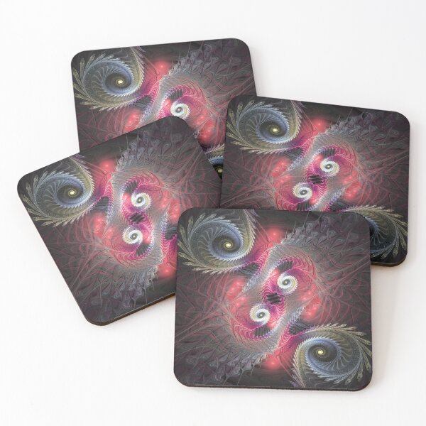Item preview, Dual Helix Bloom: The Fractal Dance of Spiraling Light designed and sold by bloorose.