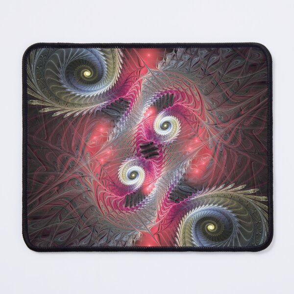 Item preview, Dual Helix Bloom: The Fractal Dance of Spiraling Light designed and sold by bloorose.