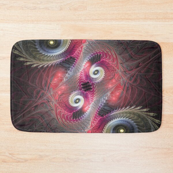 Item preview, Dual Helix Bloom: The Fractal Dance of Spiraling Light designed and sold by bloorose.
