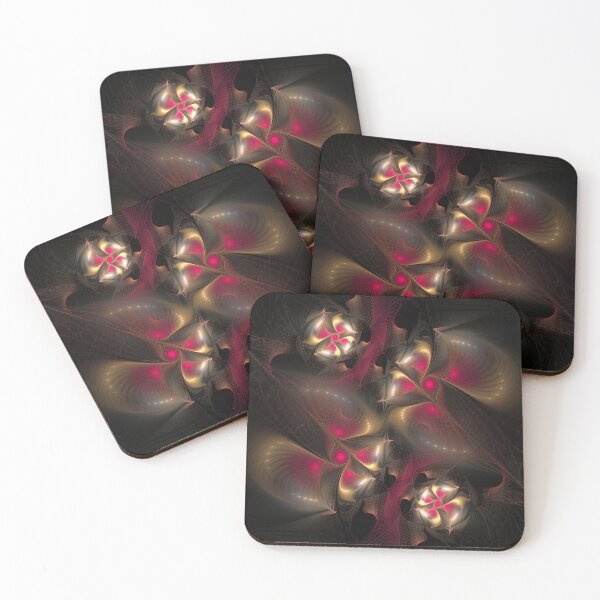 Item preview, Symphony of Embers: The Fractal Bloom of Luminous Petals designed and sold by bloorose.