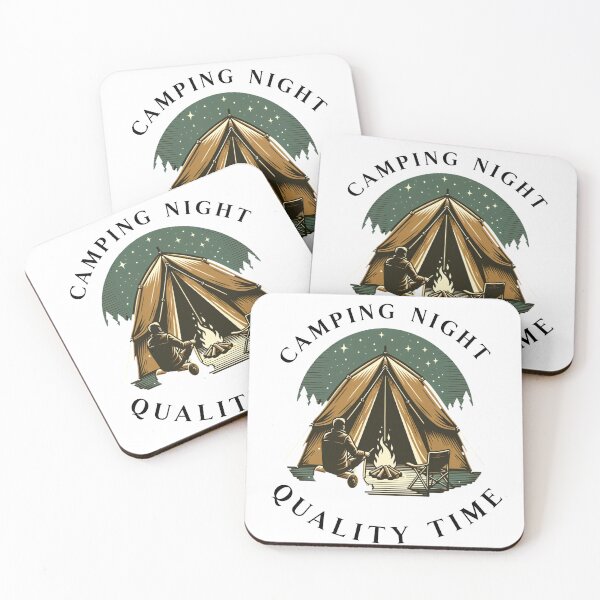 Aperçu de l'œuvre Nuit de camping, temps de qualité créée et vendue par NW Pacific Creations.