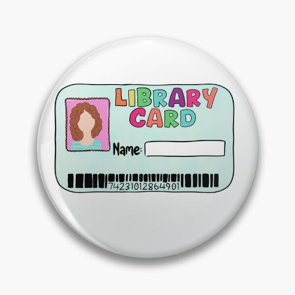 Item preview, Library Card Girl designed and sold by Nataliatcha.