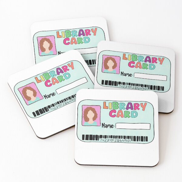 Item preview, Library Card Girl designed and sold by Nataliatcha.