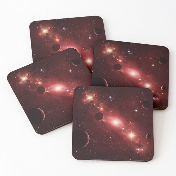 Item preview, A Distant Outer Space, Red Galaxys Aplenty designed and sold by Zic-T-Art.