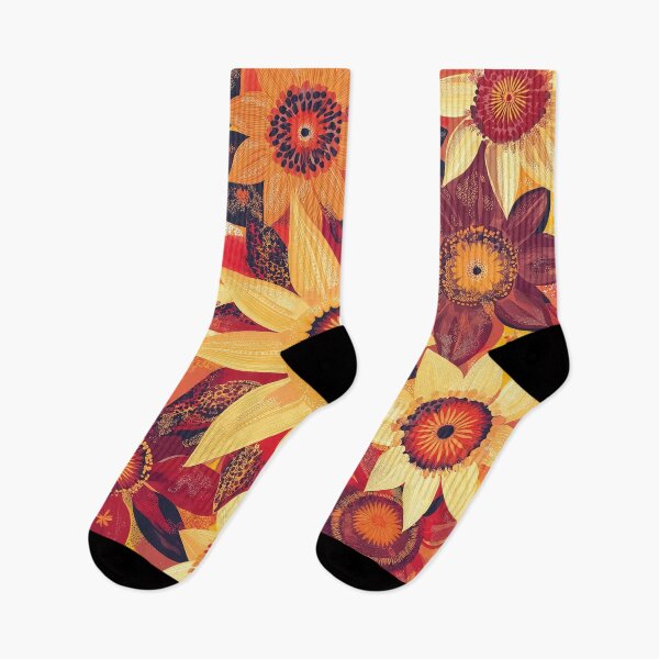 Item preview, A design of sun-drenched flowers. designed and sold by HEMRO.