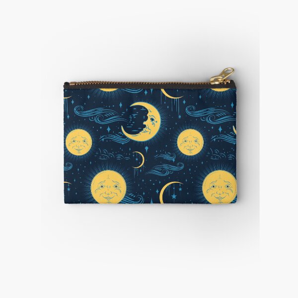 Item preview, Celestial Sun and Moon with stars repeating pattern designed and sold by Jdawnink.