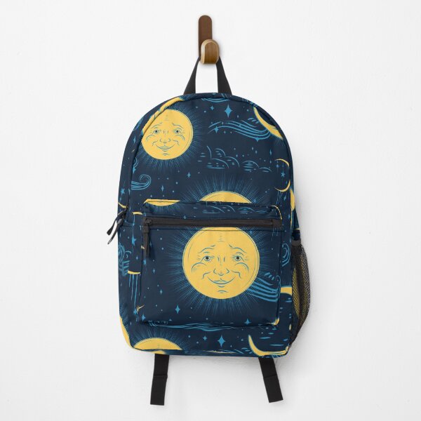 Item preview, Celestial Sun and Moon with stars repeating pattern designed and sold by Jdawnink.