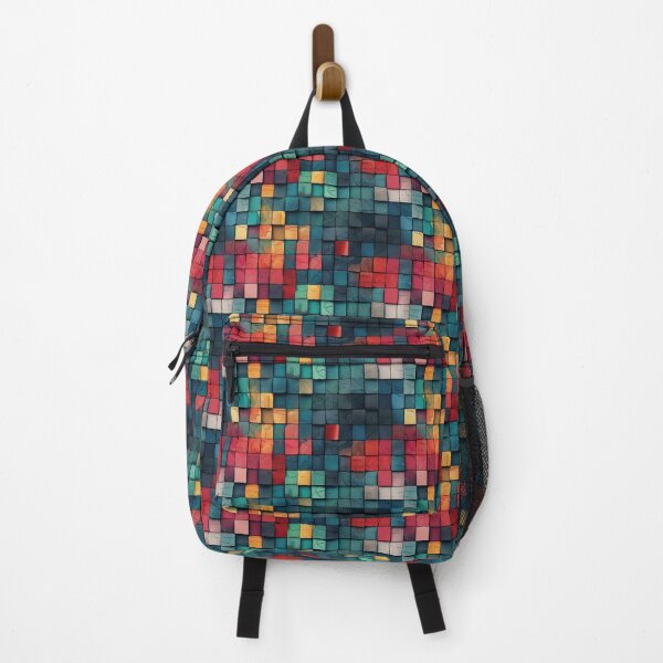 Item preview, Vibrant Abstract Pixel Art Texture designed and sold by NTGUILTY.