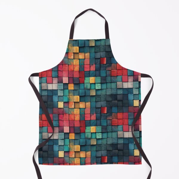 Item preview, Vibrant Abstract Pixel Art Texture designed and sold by NTGUILTY.