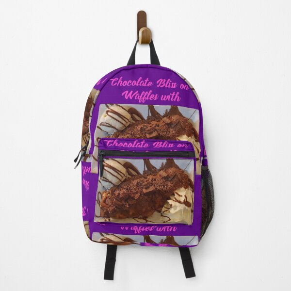 Item preview, Chocolate Bliss on Waffles with Creamy Scoops. designed and sold by Sibyl-Arts.