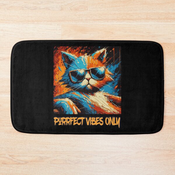 Item preview, PURRFECT VIBES ONLY designed and sold by threeABinks.