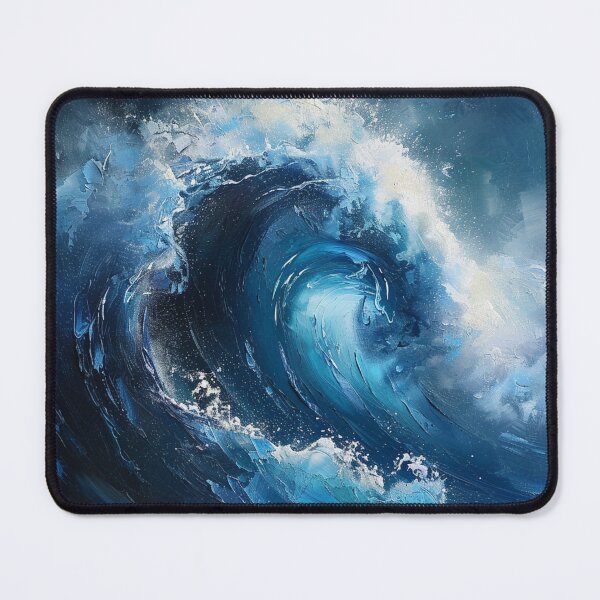 Item preview, Blue Ocean Wave designed and sold by Myra365Art.