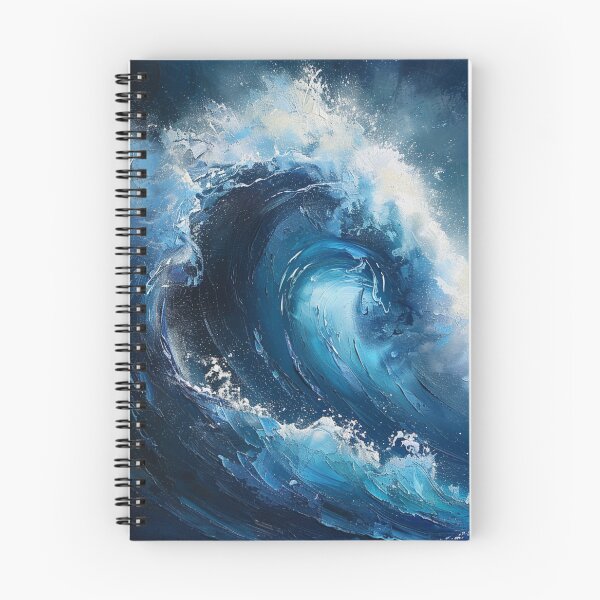 Item preview, Blue Ocean Wave designed and sold by Myra365Art.