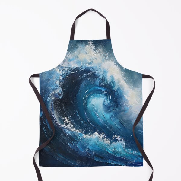 Item preview, Blue Ocean Wave designed and sold by Myra365Art.