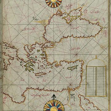 Artwork thumbnail, Map Illuminated Manuscript by melonman1357