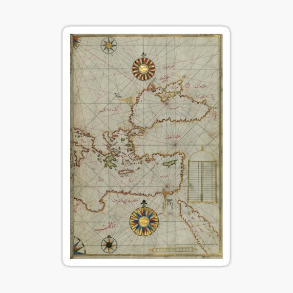 Item preview, Map Illuminated Manuscript designed and sold by melonman1357.