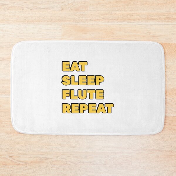 Item preview, Eat Sleep Flute Repeat    designed and sold by Inspirationmotivation.