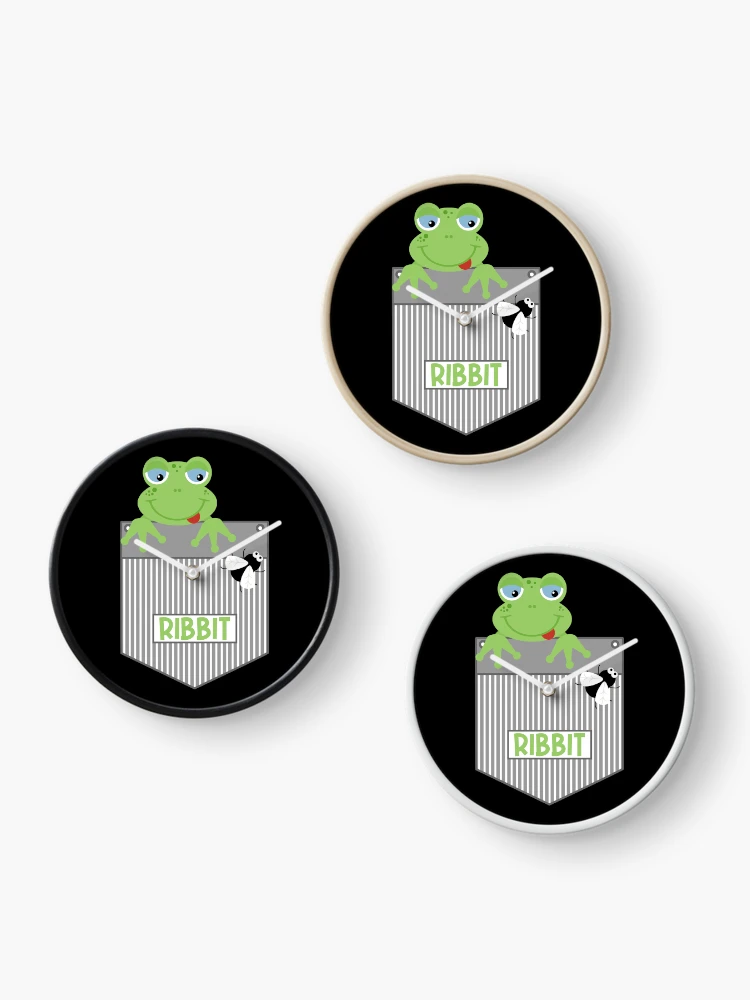 Thumbnail 3 of 4, Clock, Pocket Frog designed and sold by Rili22.