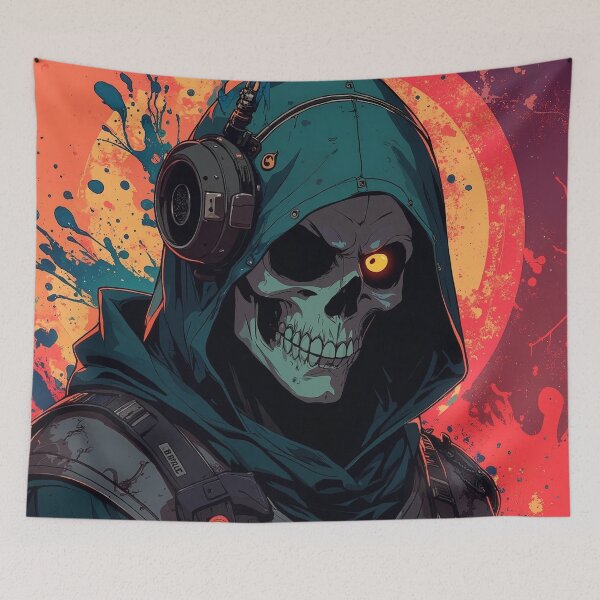 Item preview, Specter Skull: The Ultimate Gamer Spirit designed and sold by nerdland.