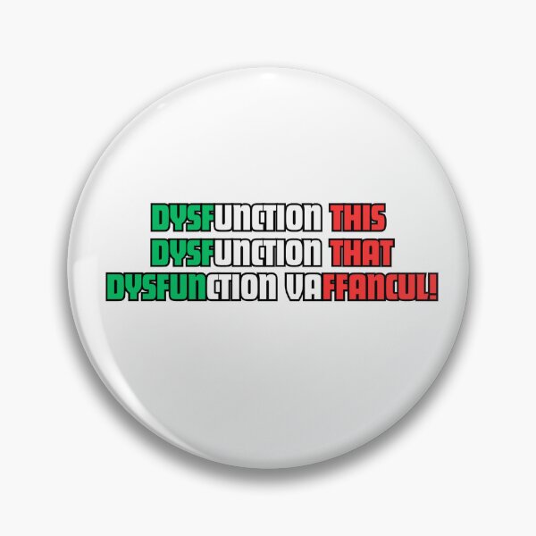 Item preview, Dysfunction vaffancul! designed and sold by EventideDesigns.