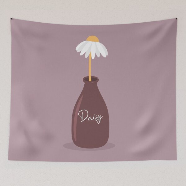 Item preview, Flat Design Illustration with Bottle at Daisy designed and sold by AlginaPugachova.