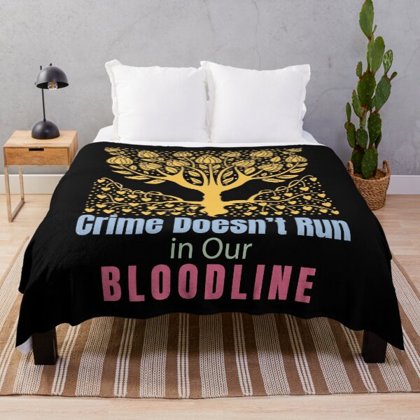 Item preview, Crime Doesn’t Run in Our Bloodline T-Shirt: Minimalist Tree Design with Heartfelt Roots – Serene Blossom Palette designed and sold by al21ex.
