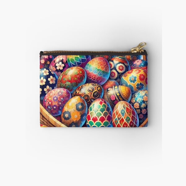Item preview, Colorful Easter Eggs in Decorative Basket designed and sold by Lacritsa .
